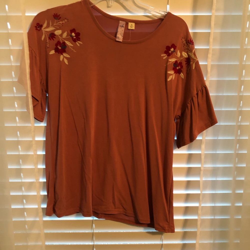 Francesca’s Pink blouse
